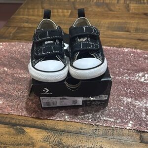 Converse Kids Black Sneakers